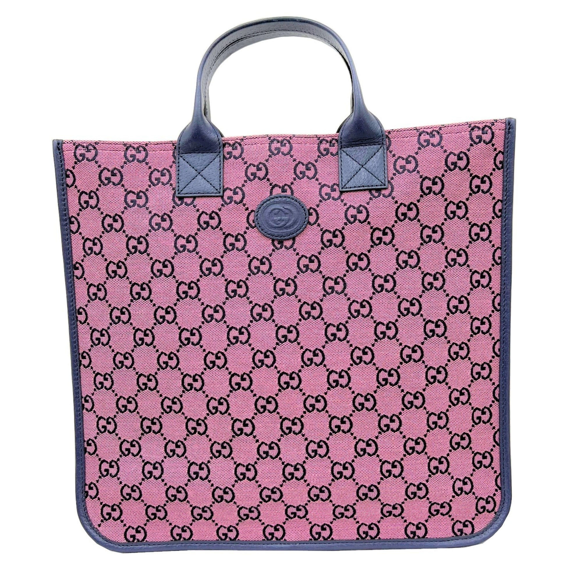 Gucci, Bags, Gucci Pink Gg Canvas Diaper Bag