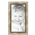 thumbnail image 2 of ArtToFrames 11" x 21" Antique Silver Picture Frame, 11x21 inch Silver Wood Poster Frame (WOM-4944), 2 of 7