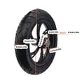 thumbnail image 5 of 12inch Electric Scooter Wheel Light Weight Inflatable Wheel Aluminum Alloy Disc Brake Rims for Electric Scooter Bike, 5 of 8