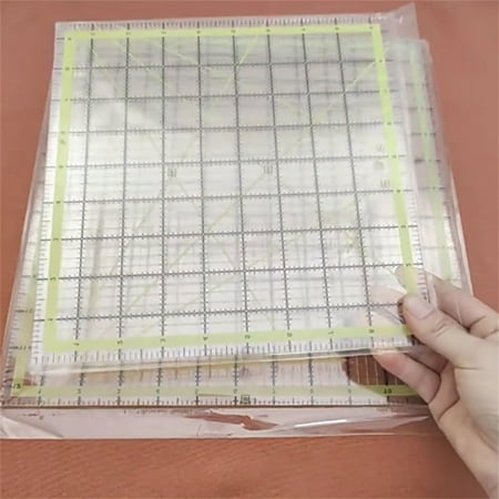 6 Pieces Acrylic Quilting Rulers Neckline Shoulder Supplies Measure ...