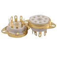 thumbnail image 2 of 4PC 8 Pin Ceramic Socket Tube Top Vacuum Octal Value For KT88 EL34 6V6 6650 274B, 2 of 7