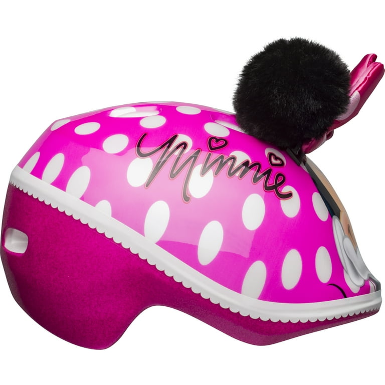 Minnie mouse bike helmet with ears hotsell