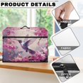 thumbnail image 6 of SEANATIVE Cherry Blossom Sewing Machine Cover Hummingbird Sewing Machine Dust Cover Aesthetic Sewing Machine Cover Dust Cover Compatible with Standard Sewing Machine, 6 of 7
