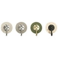 thumbnail image 6 of Fairnull 4Pcs Self Adhesive Hooks Punch-free Non-marking Round Shape Plastic Hook Multifunctional Storage Strong Hat Jacket Hanger Kitchen Bedroom Wall Hooks Household Products, 6 of 10