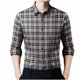 thumbnail image 1 of Blusa y camisa de manga larga con cuello vuelto para hombre, camisa de manga larga con cuello vuelto de terciopelo y botones para hombre, abrigo de poliéster., 1 of 4