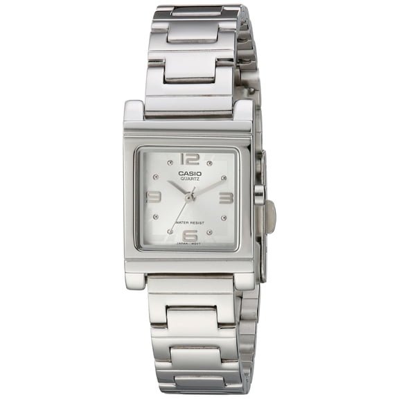 Casio Women's LTP1237D-7A Analog Quartz Silver Watch