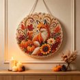 thumbnail image 4 of Fllostpr Diamond Art Kit for Adults 10 Inch, DIY Fox Full Drill Art Diamond Dots Crafts Kit, Thanksgiving Decorations & Home Wall Decor Gift, 4 of 5