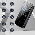thumbnail image 2 of VONKY Compatible Bluetooth 4.2 Lecteur MP4 MP3 Portable Haute Résolution à Clip Bouton Tactile 32 Go Lecteurs de Musique Enregistreur Vocal Radio, 2 of 5