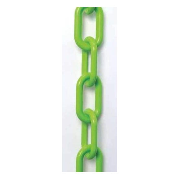 Manufacturer Varies Plastic Chain, Safety Green, 100 ft Length, Gloss 50014-100