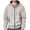 Gray, variant on hotojiny Big and Tall Mens Hoodies Full Zip Casual Regular Fit Athletic Jacket Lightweight Long Sleeve Basic Sweatshirt with Pockets