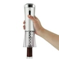 thumbnail image 5 of True Lux Electric Wine Opener, Rechargeable Corkscrew with Charger, Silver, 5 of 7
