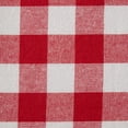 thumbnail image 3 of Mantel DII a cuadros 100% algodón 132 x 132 cm rojo, 3 of 8