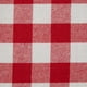 thumbnail image 3 of Mantel DII a cuadros 100% algodón 132 x 132 cm rojo, 3 of 8