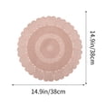thumbnail image 3 of Sentmoon Napperons Antidérapants Résistants à la Chaleur en PVC Design Cercle Creux Style Occidental pour Cuisine Ou Salle à Manger Protection Cadeau de Noël, 3 of 6