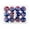 Multicolor, variant on Diceymbol 12Pcs Independence Day Decor Set USA Flag Themed Hanging Ball Ornaments for Tree, Wedding & Holiday Celebrations