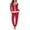Red Elf, variant on Renewold Pink Clothing Pajamas Set for Women Warm Comfy Xmas Trees Santa PJ for Home Life Sleep 2 Pieces Leisure Fall Winter Christmas Holiday Sweatsuit Loungewear Size M