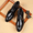 Black, variant on Mens Plain Toe Shoes Sharp, Refined Business Casual & Wedding Collection