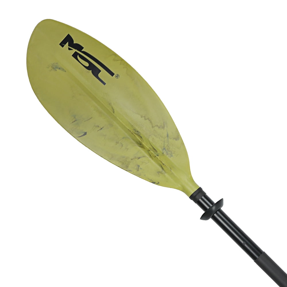 MSC Kayak Paddle,Color Available Black,Yellow,White,Olive,Blue 2-Piece (Olive, 95 inches-2 Paddles)