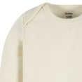 thumbnail image 3 of Gerber Baby Long Sleeve Solid Onesies Multi-Pack Interlock 180 GSM, Natural, 6-9 Months, 3 of 8
