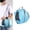 Sky Blue, variant on NFTIGB Blue Basketball Storage Bag with Reflective Strip, Multifunctional Large Capacity Water Resistant Sports Training Backpack for Volleyball and Football (13.8 inches / 35.0 cm)