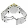 thumbnail image 3 of Invicta Pro Diver 80040 Montre Habillée Chronographe pour Homme en Acier Inoxydable Argenté Plaqué avec Pièces Suisses, 3 of 5