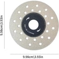 thumbnail image 3 of Under 10 Air Tools Widened Cutting 3Pcs Cutting for Stone Ceramic Diamond Tile Cutting Grinding Wheel Disc for Angle Grinder Cutting and Polishing Ceramic Tiles, 3 of 7