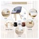 thumbnail image 1 of Paquete de 32 protectores para patas de sillas para suelos de madera, fieltro de silicona para proteger los suelos de arañazos y ruidos, las patas de las sillas se mueven suavemente (tamaño S (6-9 cm) ZefeiWu 8390614871229, 1 of 1