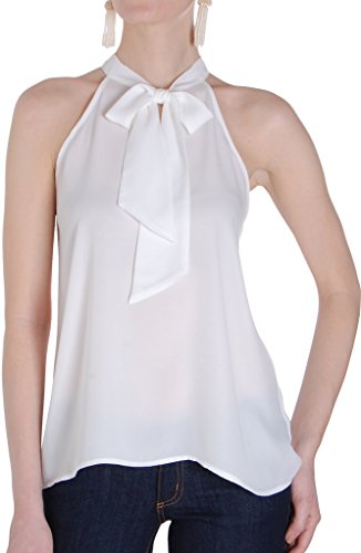 ivory chiffon tank top