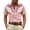 Pink@GC@, variant on CONZONE Mens Buttons Down Shirts Short Sleeve Shirts for Men Trendy Western Cowboy Graphic Lapel Soft Lightweight Tops