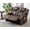 Brown, variant on Power Recliner Loveseat with Massage, Heat, Speakers & USB Type-C Port, Artificial Leather Home Theater Sofa(Loveseat)