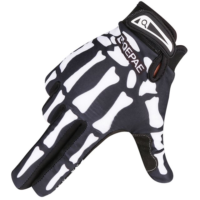 Skull Skeleton Guantes Ciclismo Moto Transpirable Bicicleta Deportes Mitones (L) Tmvgtek Nuevos Originales