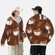 thumbnail image 4 of Balery Sloths Need More Coffee Sudadera ligera de manga larga con capucha y protección solar UPF 50+ para hombre y mujer, ideal para pesca y running-3X-Large, 4 of 7