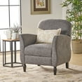 thumbnail image 2 of Crew Traditional Tweed Armchair, Gray, 2 of 9