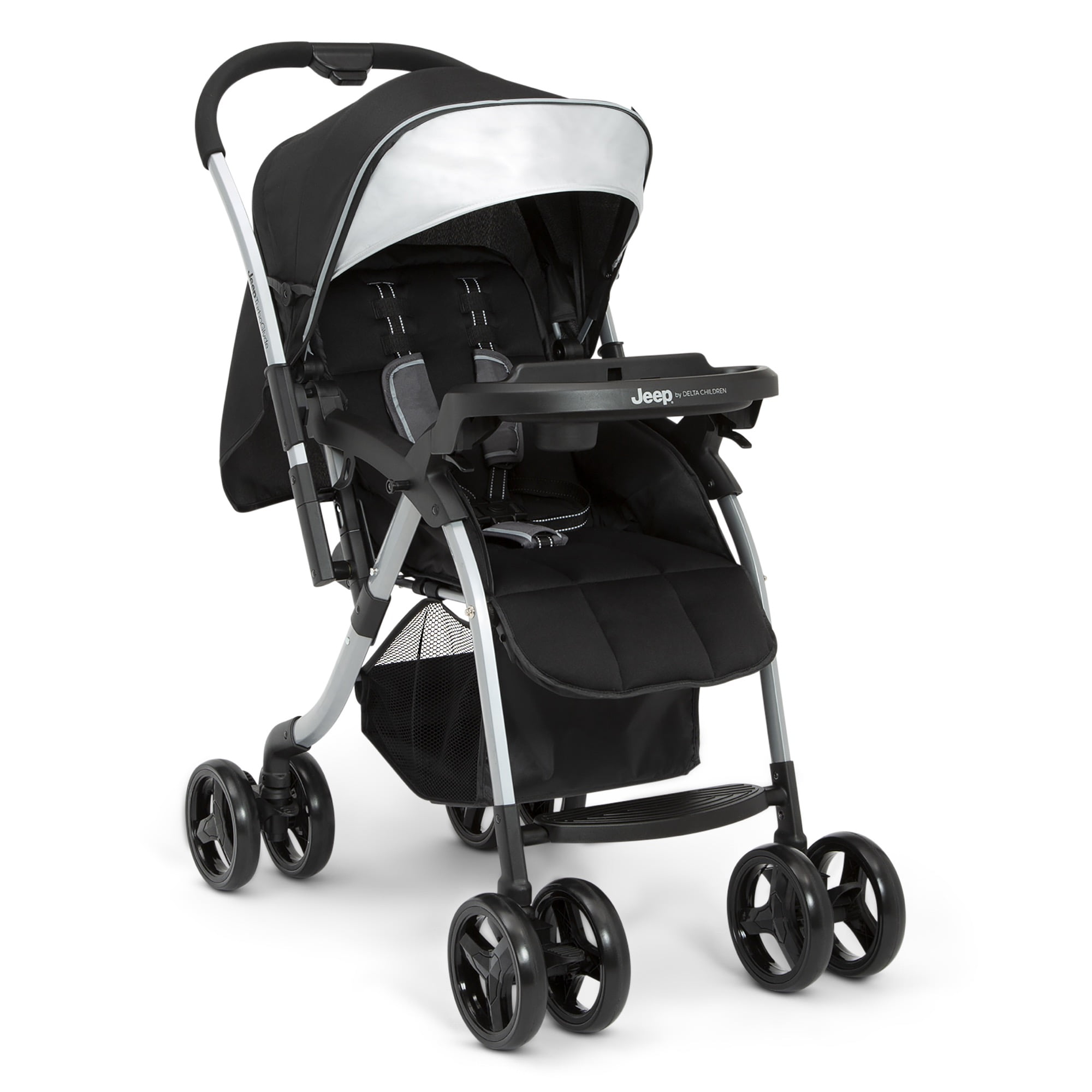 Jeep TurboGlyde Jogging Stroller by Delta Children Black Walmart