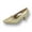 Gold, variant on Effle Women's Wide Width Evening Dress Shoes for Wedding, Prom & Dinner GOLD 5
