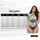 thumbnail image 5 of Fotbe Magnetic Old Compass On World Map Body de Mujer con Cuello Redondo y Mangas Cortas, Sin Mangas Ajustado, Suave, Cómodo y Básico-Large, 5 of 7
