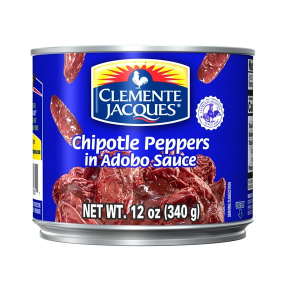 Clemente Jacques Chipotle Peppers in Adobo Sauce, 12 oz Can