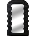 thumbnail image 1 of Aesthetic Wave Pattern Irregular Frame Mirror, Decorative Desk Wall Mirror For Living Room Bedroom Hallway Home DecorGift, 1 of 5