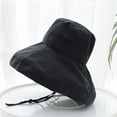 thumbnail image 3 of MesaSe Japanese Foldable Solid Color Leides Fisherman Hat Elegant Beach Hat, 3 of 4