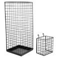 thumbnail image 1 of FOMIYES 2Ud Soporte Para De Hierro Negro Para Interior Con Almacenaje Múltiple Y Base Antigoteo, 1 of 8