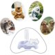 thumbnail image 2 of Cuenco para perros y gatos, cuenco para comida para perros y gatos con soporte elevado, alimentador lento automático 2 en 1, comedero para mascotas de doble cuenco para proteger la columna cervical y beber automáticamente Rojo Verde Cocina, Decoración y Otros, 2 of 5