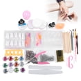 thumbnail image 4 of Juego de manicura juego de uñas acrílicas polvo de purpurina limas para uñas práctica de uñas postizas herramientas de arte de uñas juego de manicura ANGGREK Otros, 4 of 8
