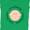 thumbnail image 4 of Inktastic I Love Grandma Baby Shower Boys or Girls Baby Bodysuit, 4 of 5