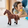 thumbnail image 5 of BiFandian Horse Plush Toy for Kids, 4 Styles Stuffed Horse Dolls Animal Plush Toys, Educational Toys for Toddler, 5 of 7