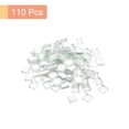 thumbnail image 3 of Uxcell Micro Glass Tiny Mini Mosaic Tile White 110 Pack, 3 of 6