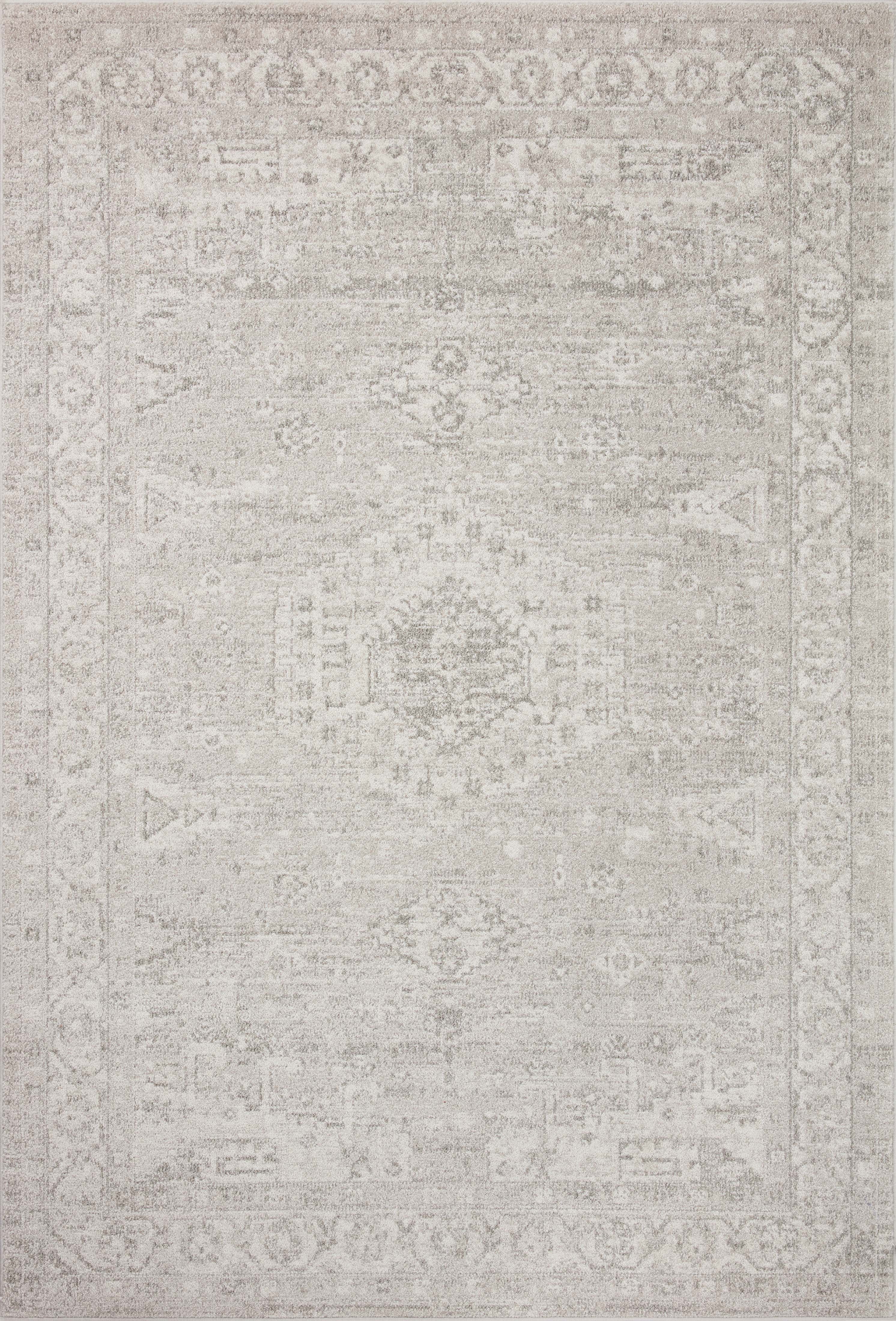 Loloi Odette Silver / Ivory 11'-2" x 15'-7" Area Rug