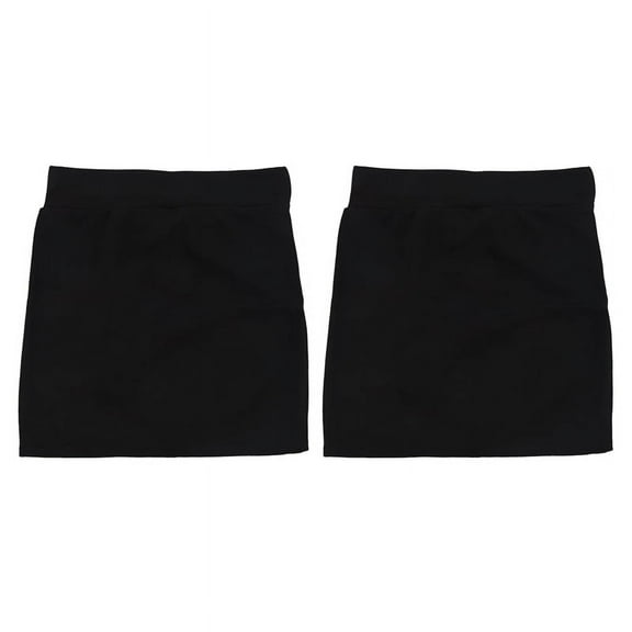 2X Womens Mini Skirt Slim Seamless Stretch Tight Short Fitted Skirt New Black