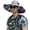 CE3, variant on Xijirk Mens Boonie Hat with Two Solar Fans Wide Brim Mesh Vent Adjustable Chin Strap Hat for Fishing Farming Outdoor Work,Green,One Size