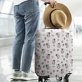 thumbnail image 2 of White Cow Strawberry Heart Pattern Luggage Cover Fashion Suitcase Cover Baggage Covers Fit 25-28 Inch Luggage (Go Travel), 2 of 5