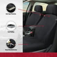 thumbnail image 5 of Genuine Dickies Dual-Layer Durazone Car Seat Covers, Black, 2-Piece Set, 5 of 13